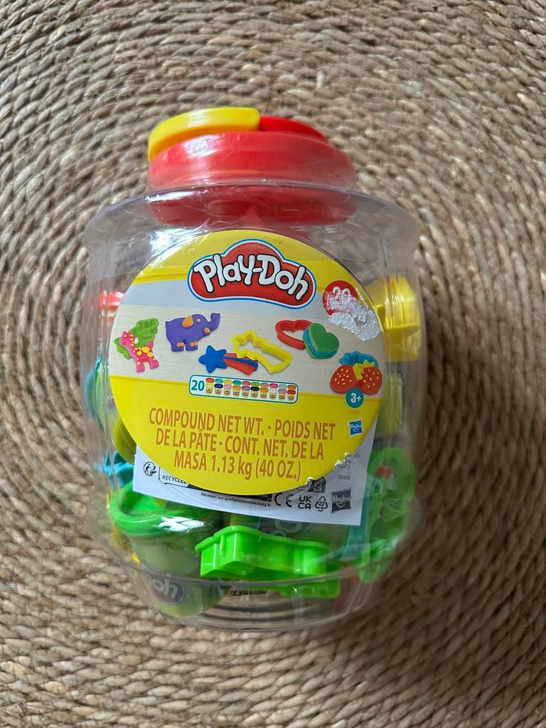 Grote ton met playdoh. Nieuw, Verzamelen, Flippo's, Ophalen of Verzenden, Losse flippo's