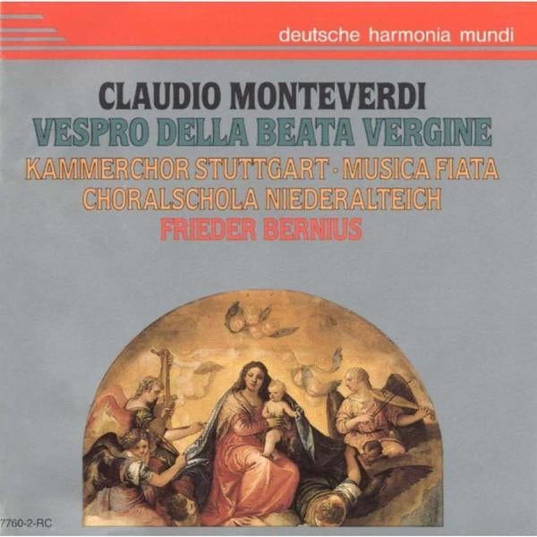 MONTEVERDI Vespro della beata vergine 2 - CD BERNIUS DHM, Boxset, Zo goed als nieuw, Vocaal, Middeleeuwen en Renaissance