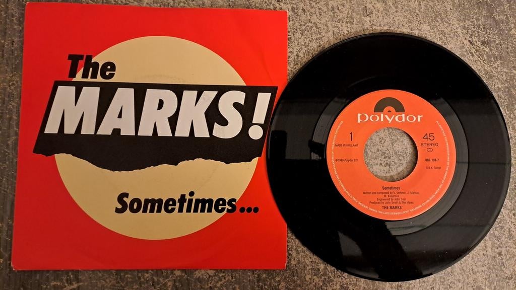 The marks  - sometimes, 7 inch, Single, Ophalen of Verzenden, Zo goed als nieuw