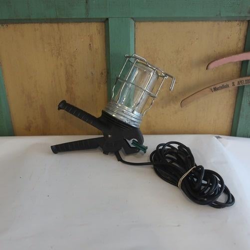 Looplamp kooilamp industrie origineel met klem zwart, Ophalen of Verzenden, Gebruikt, Industrie
