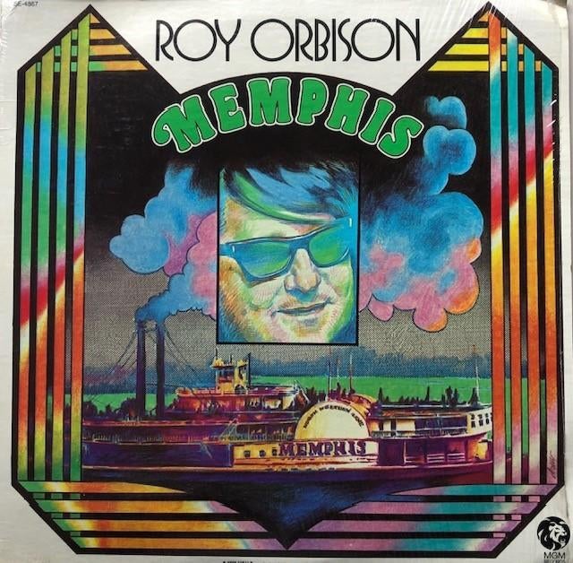 ROY ORBISON LP :MEMPHIS (PROMO !), Cd's en Dvd's, Vinyl | Pop, Ophalen of Verzenden, 1960 tot 1980, Gebruikt, 12 inch