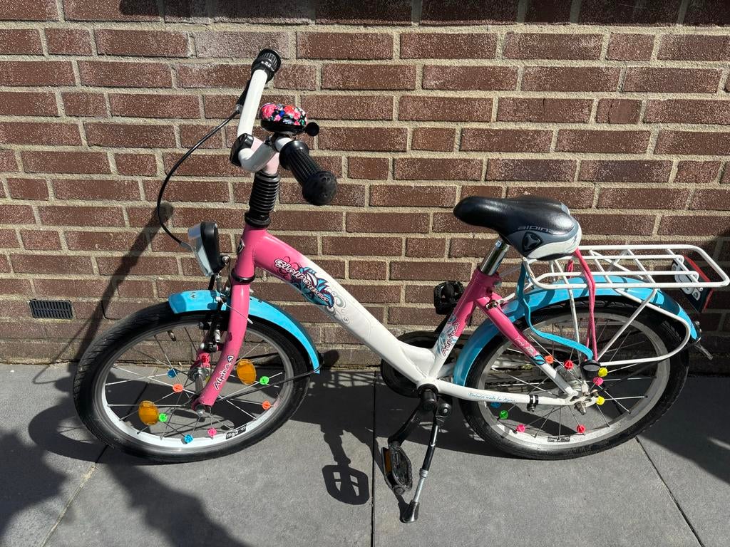Alpina meisjesfiets 18 inch, Ophalen, Gebruikt, 18 inch, Handrem
