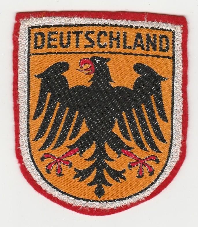 Embleem / patch Deutschland (Duitsland) - Bundesadler, Verzenden, Overige soorten, Duitsland, Embleem of Badge
