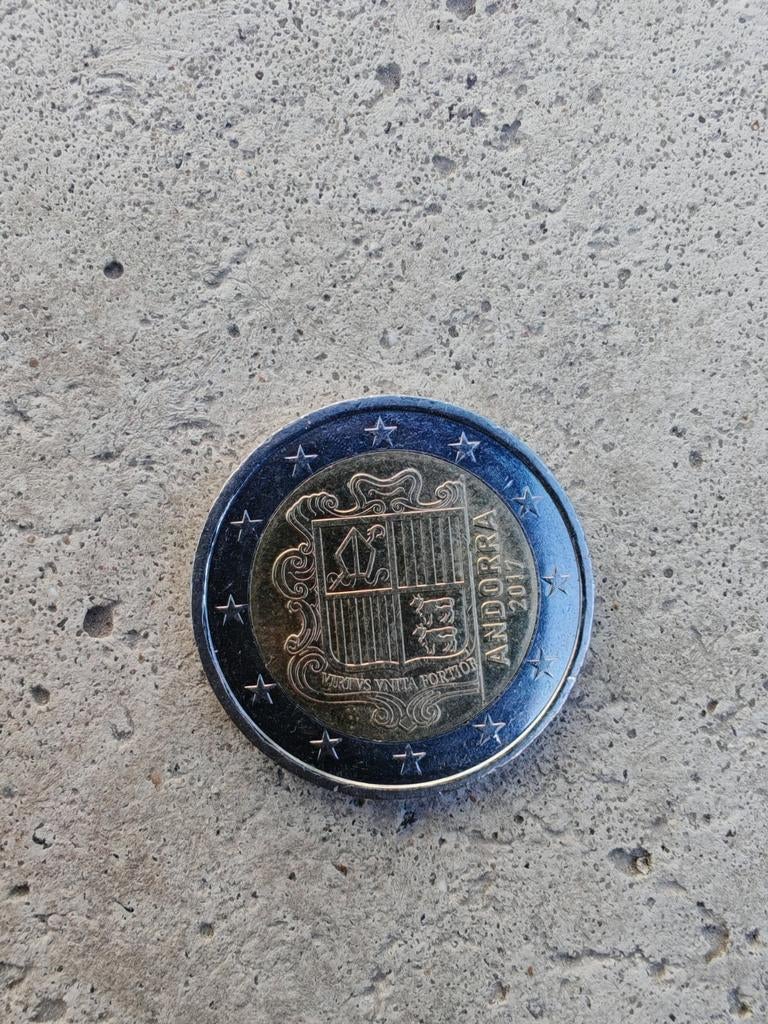 2 euro munt Andorra 2017, Ophalen of Verzenden
