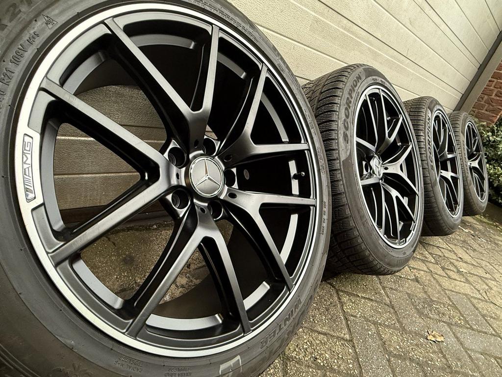 21  Mercedes AMG G klasse G500 G63 G55 W461 W463 W65 velgen, Auto-onderdelen, Banden en Velgen, -, 285 mm, -, Banden en Velgen