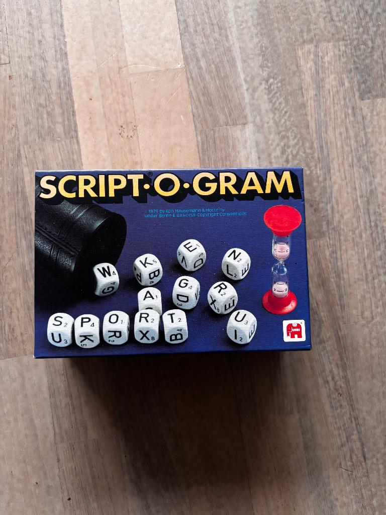 Script-O-Gram, Drie of vier spelers, Ophalen of Verzenden, Gebruikt, Jumbo