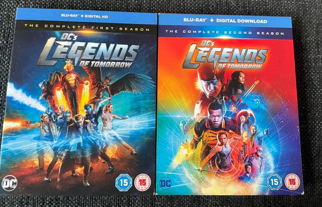 Dc’s Legends Of Tomorrow seizoenen 1 en 2 (Blu-Ray), Ophalen of Verzenden, Zo goed als nieuw, Tv en Series, Boxset