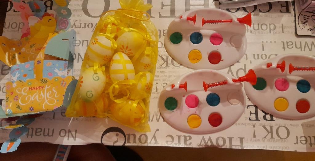 Paas spullen gebruikt, Ophalen, Gebruikt