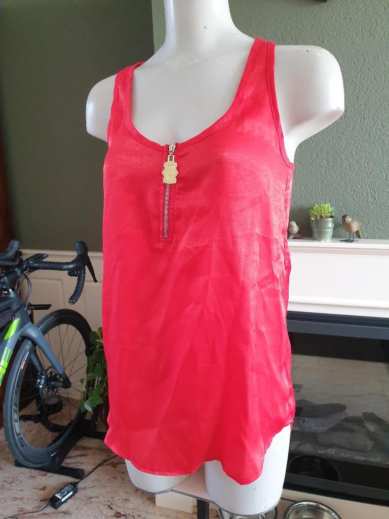 Melli Mello nieuwe rode top shirt topje 36 S, Kleding | Dames, Verzenden, Nieuw, Rood, Melli Mello