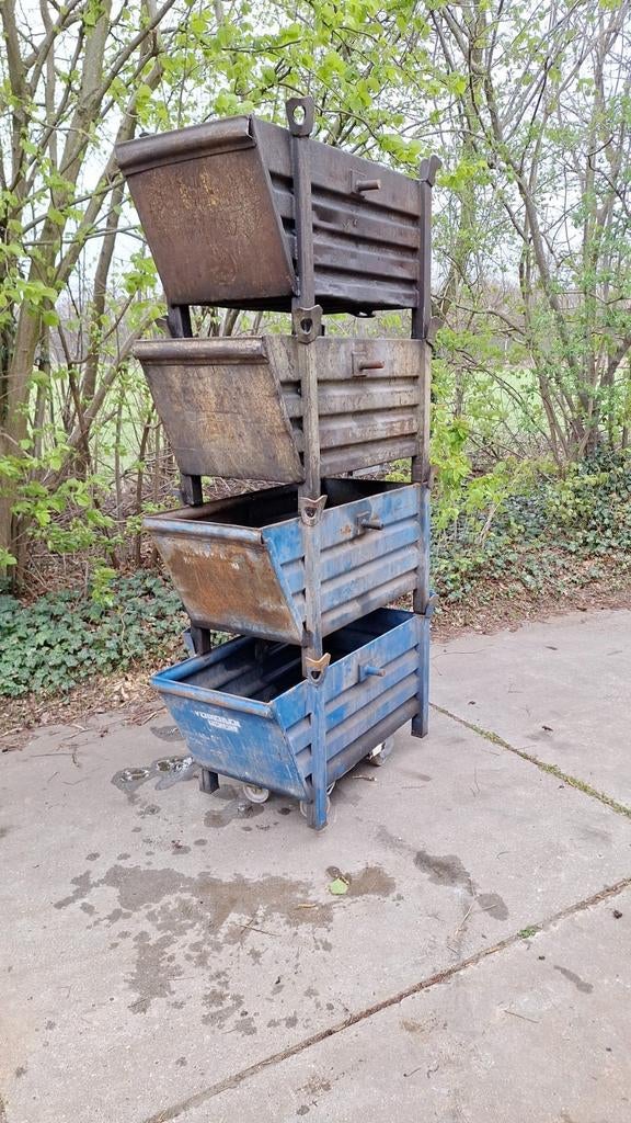 Stapelbak/kantelbak, Ophalen, Overige typen, Minder dan 2 meter