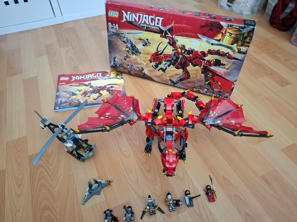 Lego Ninjago - 70653 - Firstbourne (Compleet), Ophalen of Verzenden, Gebruikt, Complete set, Lego