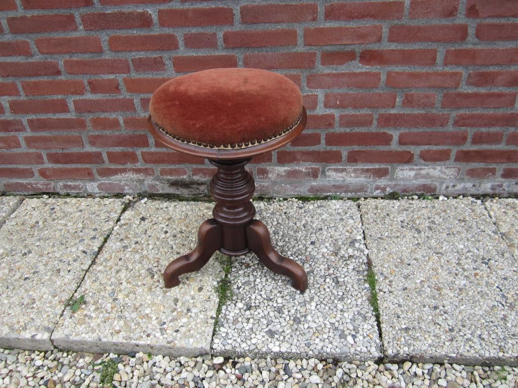 Antieke piano kruk, Ophalen of Verzenden