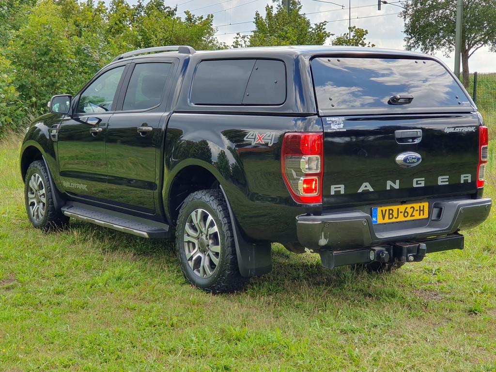 Ford Ranger 3.2 TDCi Wildtrak Supercab (bj 2019), Auto's, Automaat, 2387 kg, Gebruikt, Zwart