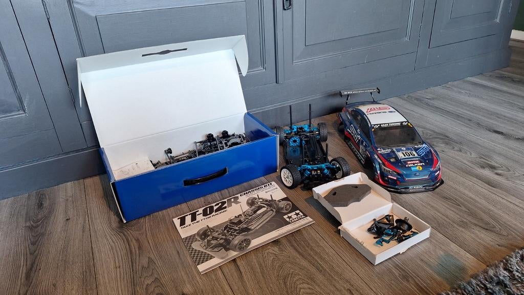 tamiya tt02, Hobby en Vrije tijd, Modelbouw | Radiografisch | Auto's, Elektro, Nieuw, Ophalen of Verzenden, Schaal 1:10