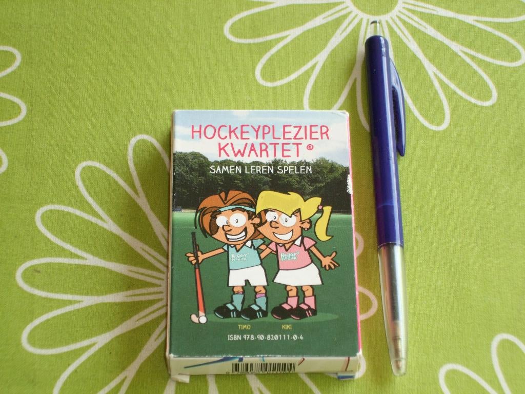 Hockeyplezier kwartet - samen leren spelen, Ophalen of Verzenden, Zo goed als nieuw, Kwartet(ten)