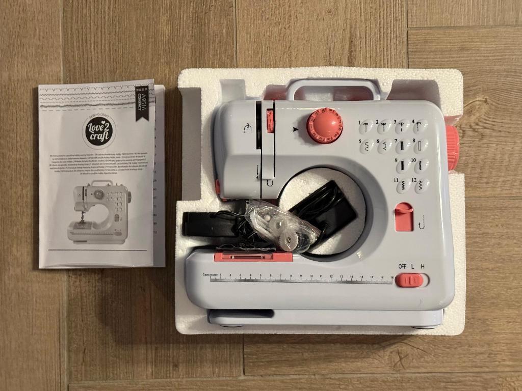 Mini naaimachine te koop – compact en gebruiksvriendelijk, Overige merken, Nieuw, Ophalen of Verzenden, Naaimachine