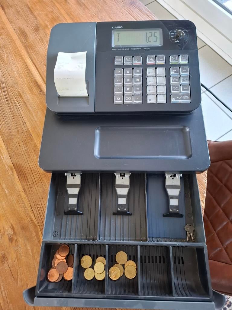 Kassa Casio SE-G1-1, Verzamelen, Elektronische Apparatuur, Overige typen, Ophalen