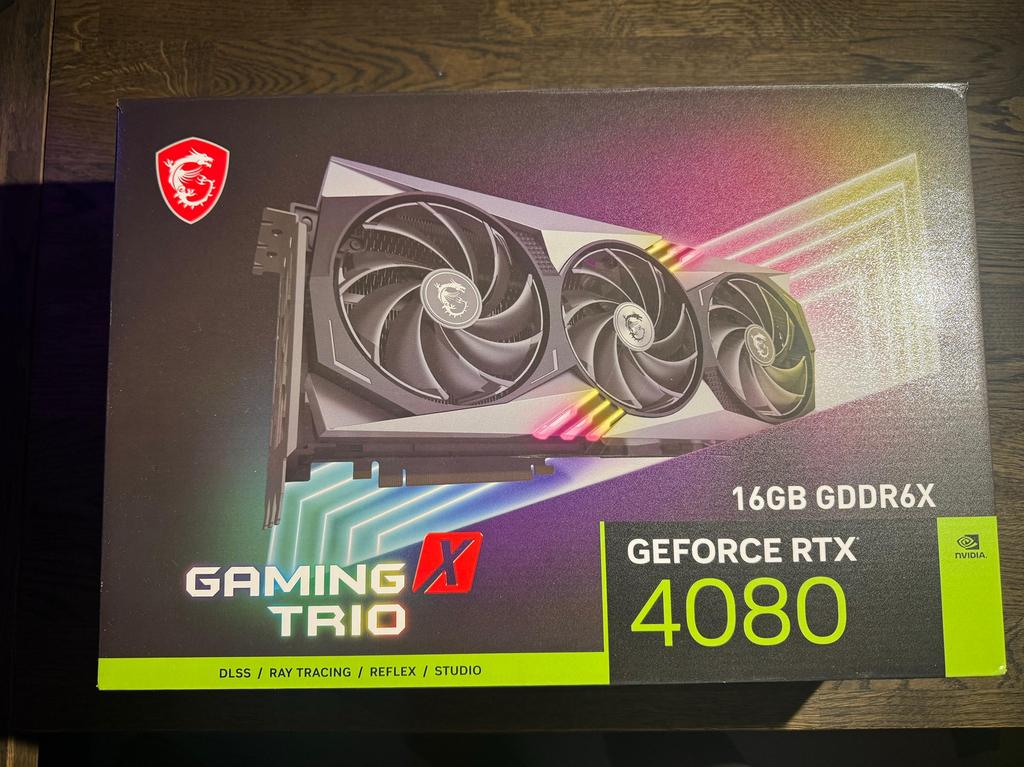 Videokaart MSI RTX 4080 Gaming Trio, Computers en Software, Videokaarten, Ophalen, Zo goed als nieuw, GDDR6, PCI-Express 4