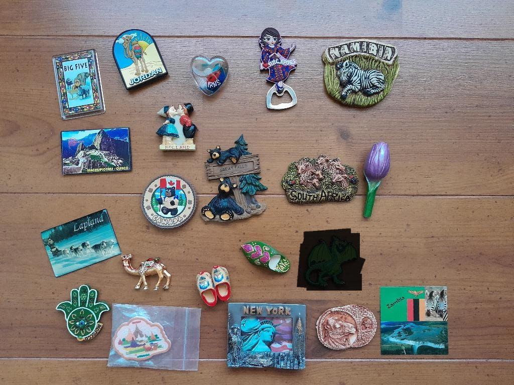 verzameling koelkastmagneten in 1 koop , koelkast magneet, Ophalen of Verzenden, Nieuw