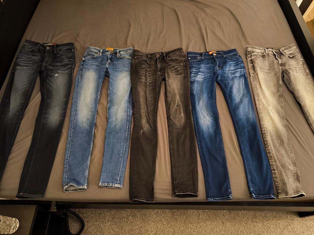 Jeans Jack&Jones, Kleding | Heren, Spijkerbroeken en Jeans, Blauw, W32 (confectie 46) of kleiner, Ophalen of Verzenden, Zo goed als nieuw