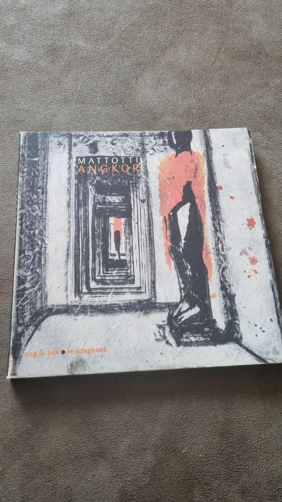 Angkor van Lorenzo Mattotti - Reisdagboek, Boeken, Ophalen of Verzenden, Zo goed als nieuw, Lorenzo Mattotti