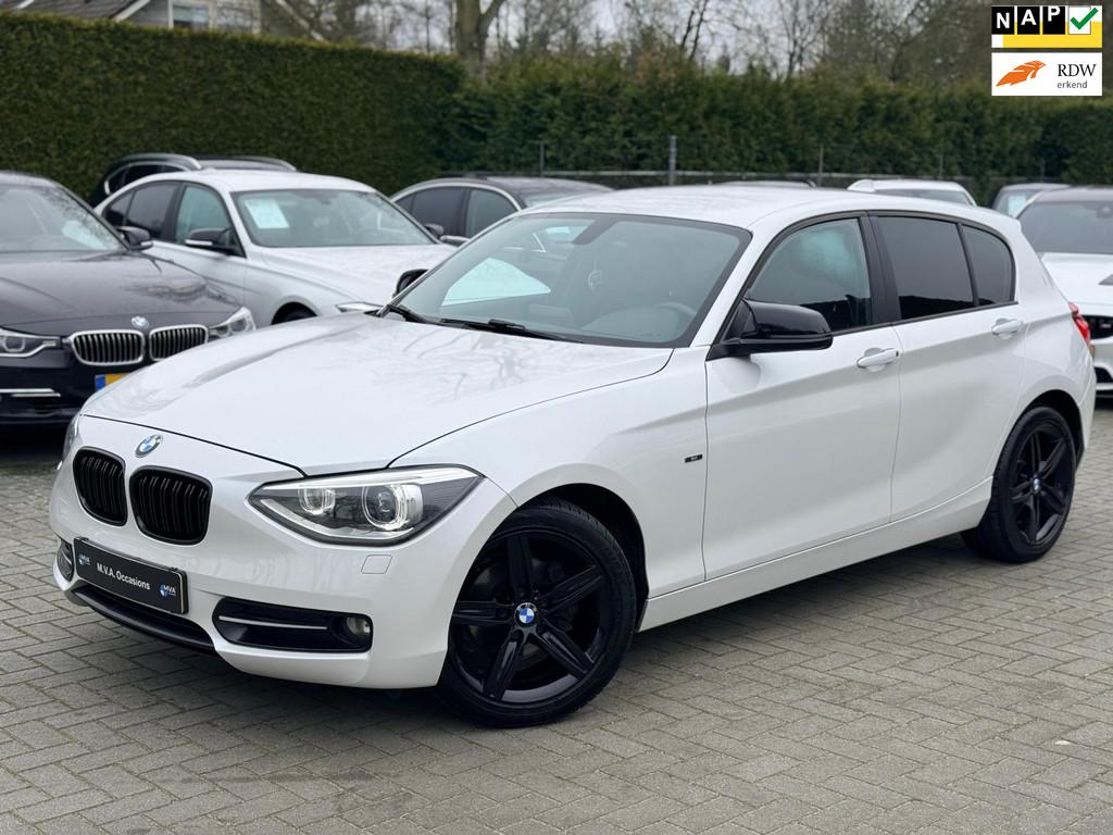 BMW 1-serie 114i Upgrade Edition Sport|Nieuwe Ketting + Klep, 1-Serie, Euro 5, Achterwielaandrijving, Gebruikt