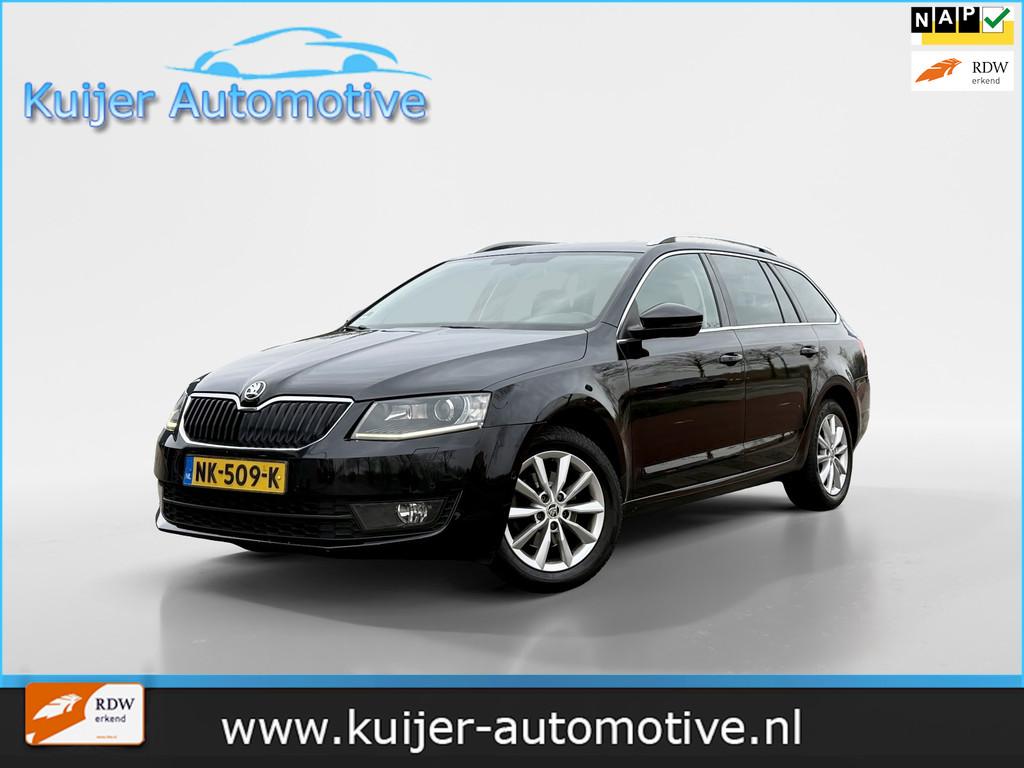 Skoda Octavia Combi 1.0 TSI Greentech Style Business Automaa, Gebruikt, 116 pk, Zwart, Origineel Nederlands