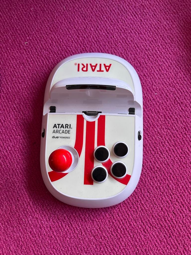 Atari Arcade Duo Powered Controller - Zo goed als nieuw, Spelcomputers en Games, Spelcomputers | Atari, Ophalen of Verzenden, Zo goed als nieuw