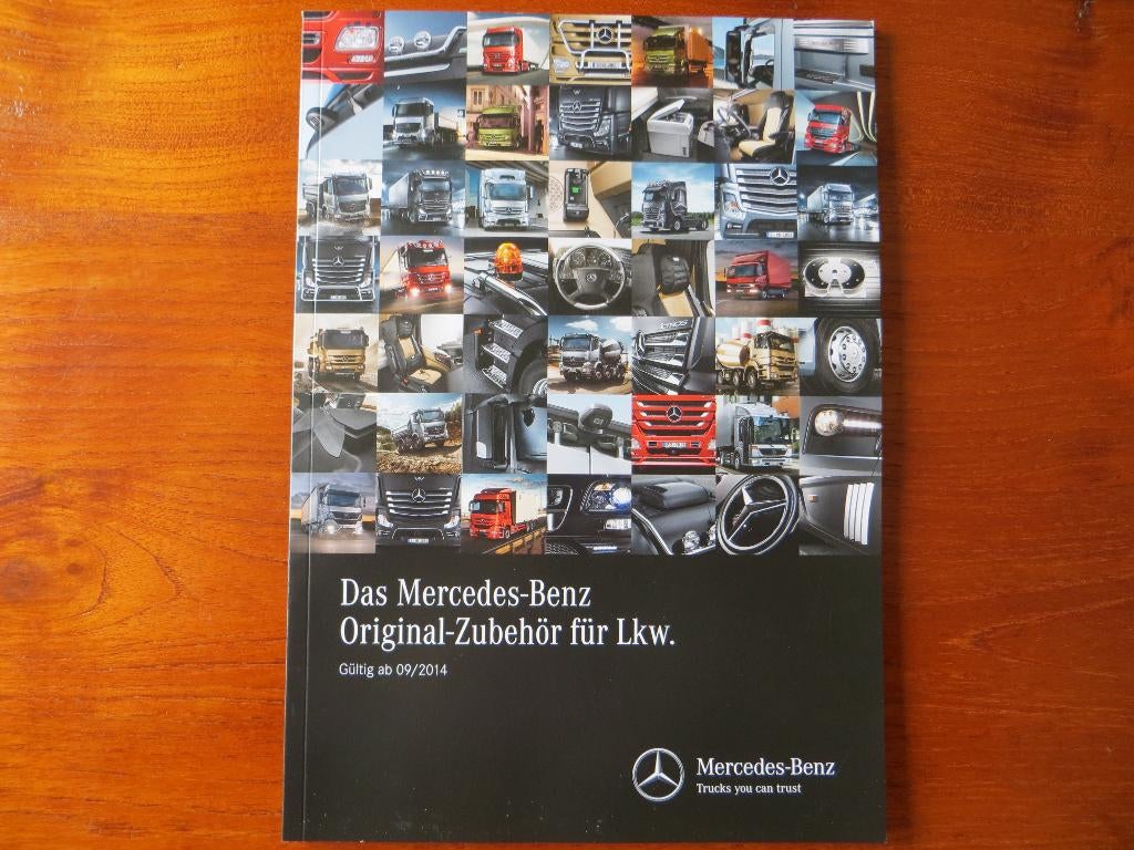 Mercedes-Benz Original-Zubehör für LKW (aug. 2014), Ophalen of Verzenden, Nieuw, Mercedes