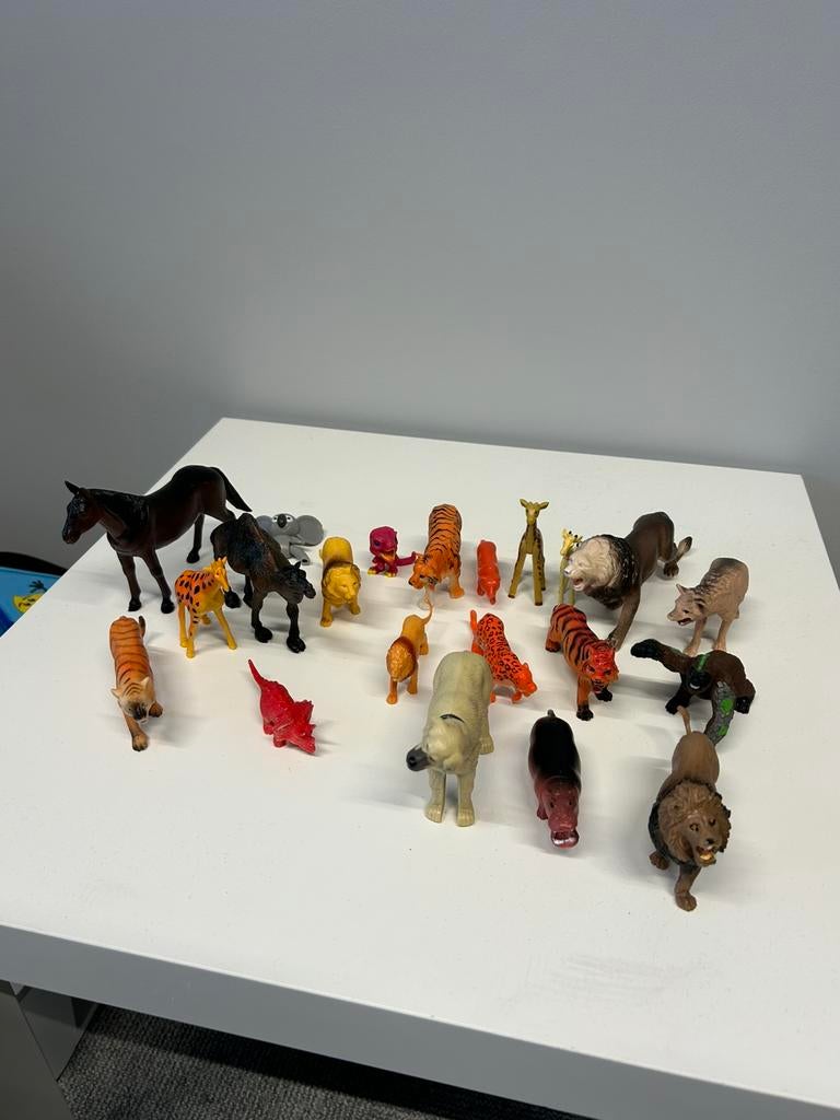 Dieren speelgoed, Verzamelen, Dierenverzamelingen, Ophalen, Zo goed als nieuw, Wild dier, Beeldje of Figuurtje