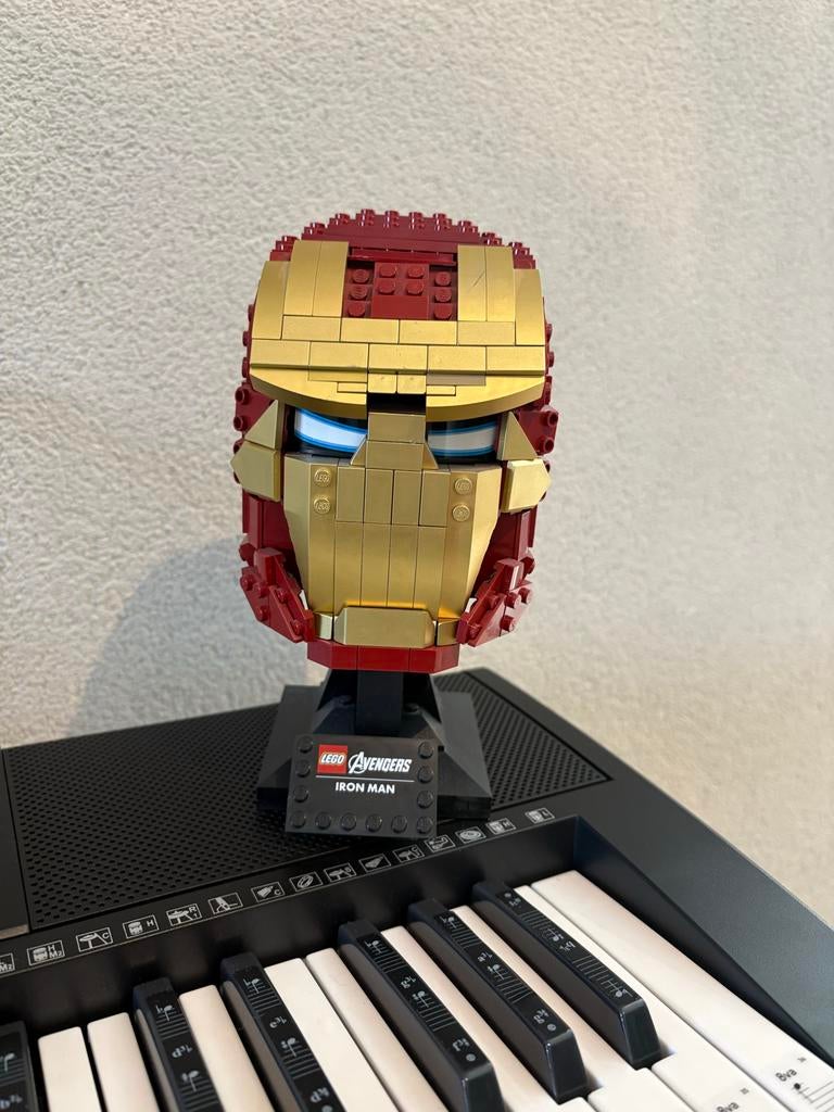 Lego Iron Man Helm (76165) - Gebruikt, Ophalen, Gebruikt, Complete set, Lego