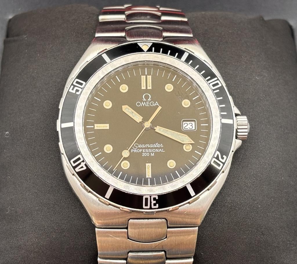 Omega Seamaster Pre-Bond 396.1041 – Herenhorloge, Staal, Met bandje, Polshorloge, Omega