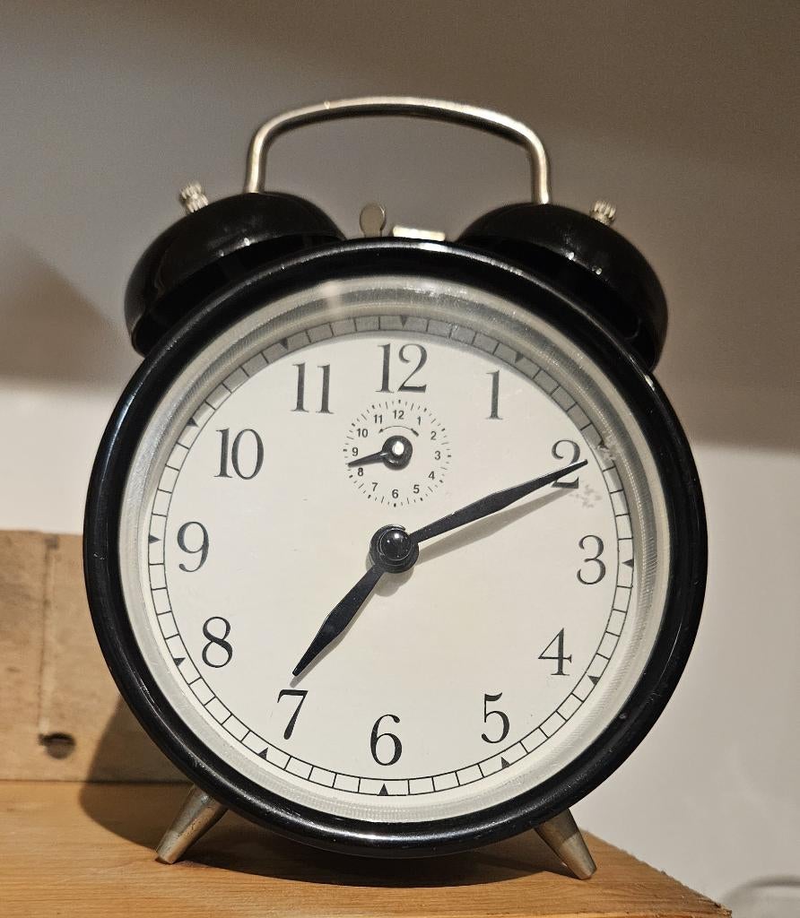Wekker Dubbel Bel Ikea 1999 ( Mechanisch), Ophalen of Verzenden, Zo goed als nieuw