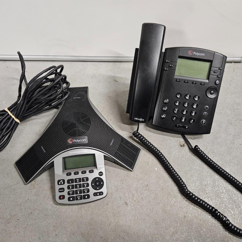 Polycom Soundstation IP5000 met telefoon WX311, Ophalen, Gebruikt