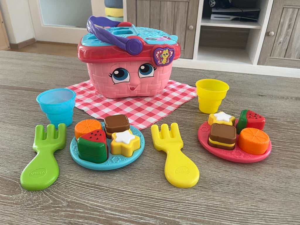 VTech picknick set, Ophalen of Verzenden, Gebruikt, Jongen of Meisje