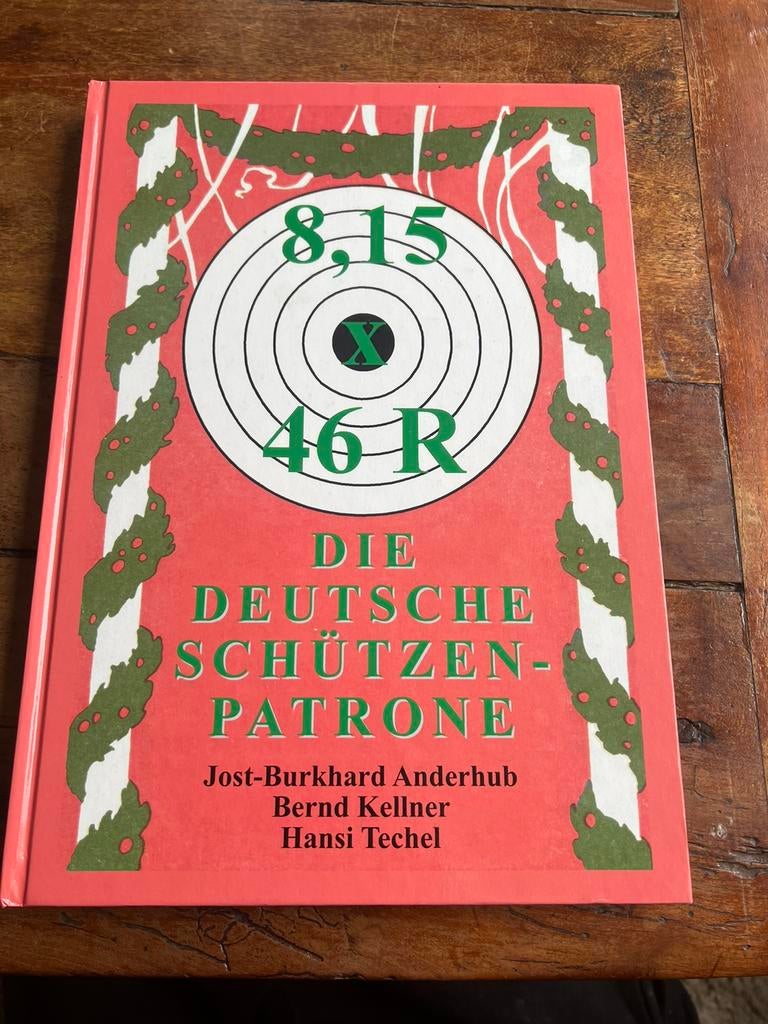 WO2 Duits boek munitie patronen 8,15 x 46 R schieten wapen, Verzamelen, Militaria | Tweede Wereldoorlog, Ophalen of Verzenden
