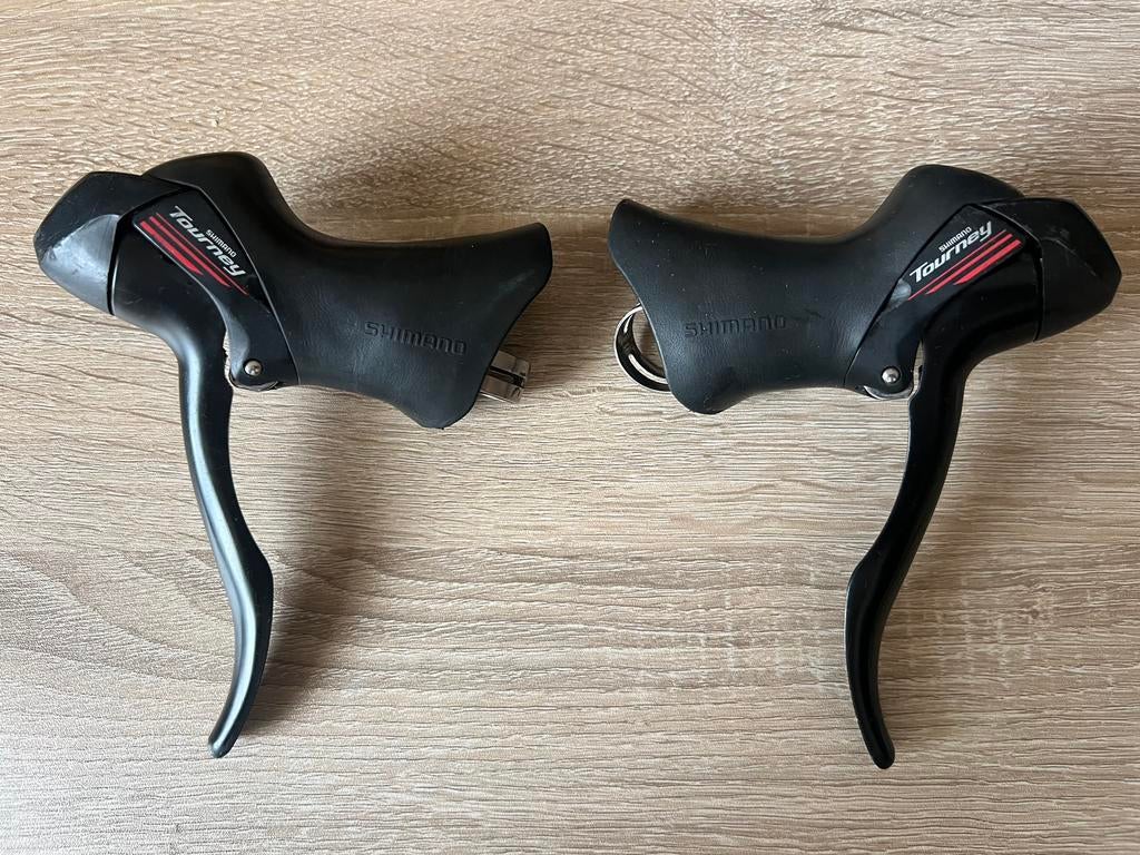 Shimano Tourney STI Shifters – 3x7, Ophalen of Verzenden, Zo goed als nieuw