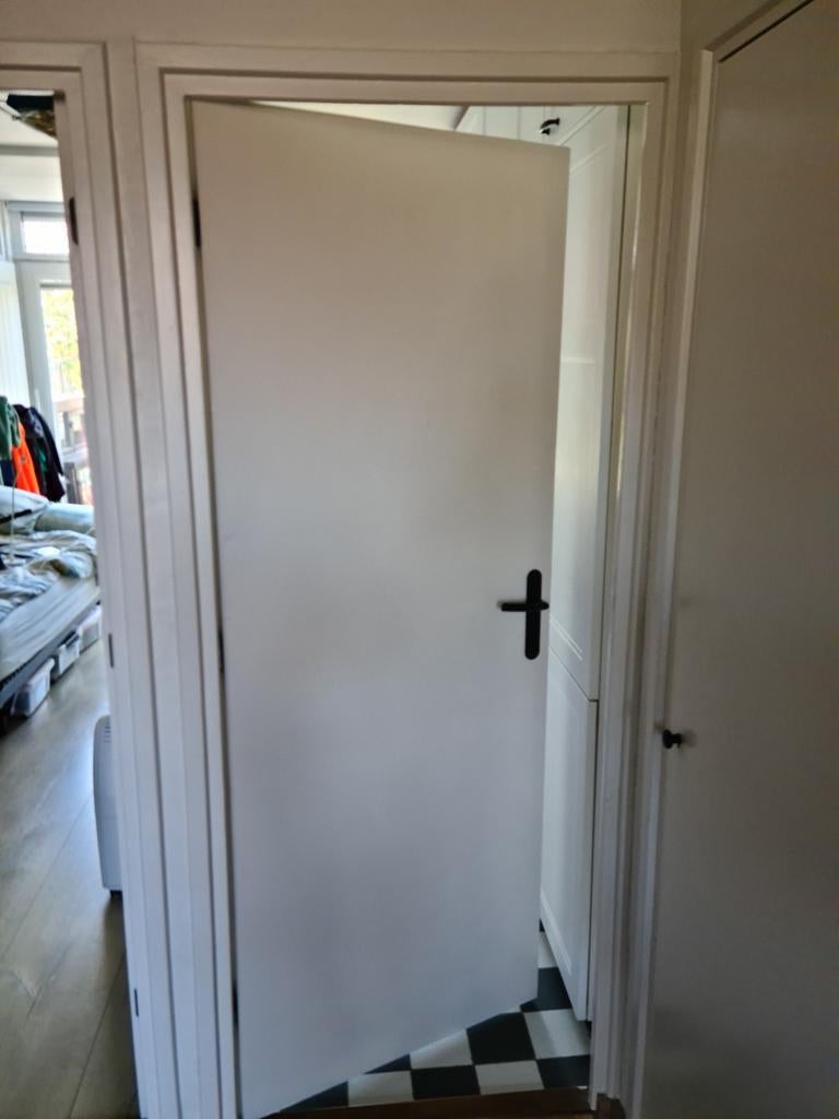 Stompe deur. 77 x 201 cm. Direct gratis ophalen, Doe-het-zelf en Verbouw, Deuren en Horren, Ophalen of Verzenden, Minder dan 80 cm