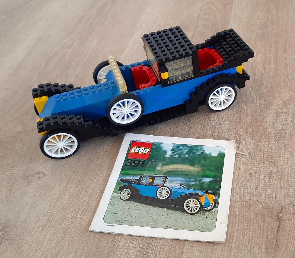 Lego 391 (1926 Renault - 1975)., Ophalen, Gebruikt, Complete set, Lego