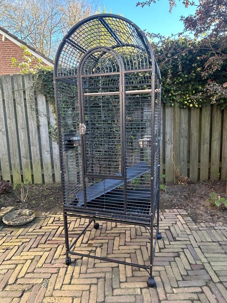 Papegaaienkooi Strong, villa Anna, vogelkooi, Dieren en Toebehoren, Ophalen, Zo goed als nieuw, Metaal, Vogelkooi