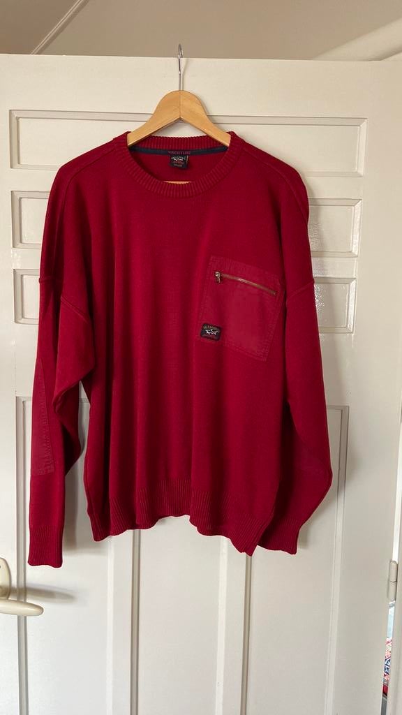 Trui Paul& Shark mt XL zgan, Ophalen of Verzenden, Zo goed als nieuw, Maat 56/58 (XL), Rood