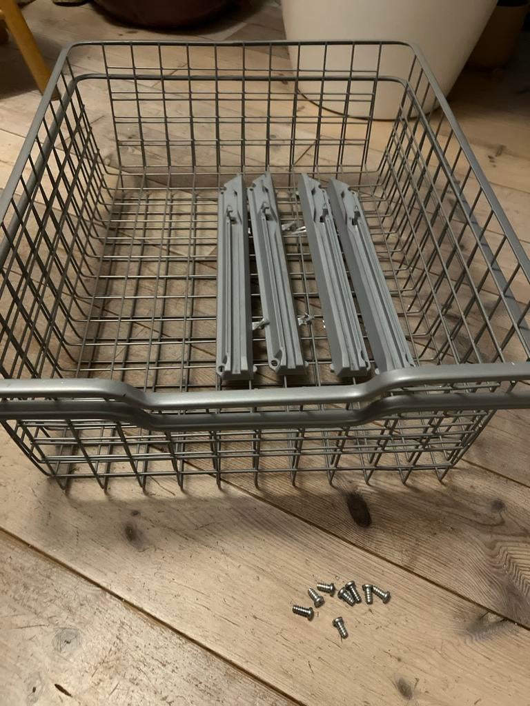 Komplement metalen draadmanden IKEA kast, Huis en Inrichting, Kasten | Overige, Ophalen, Gebruikt