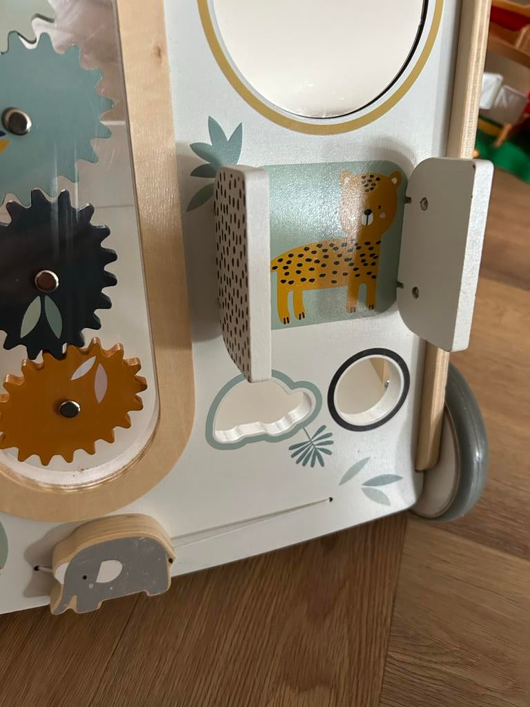 Vertbaudet Loopkar met Activiteitenpaneel, Ophalen, Zo goed als nieuw, Overige typen, Met wieltjes