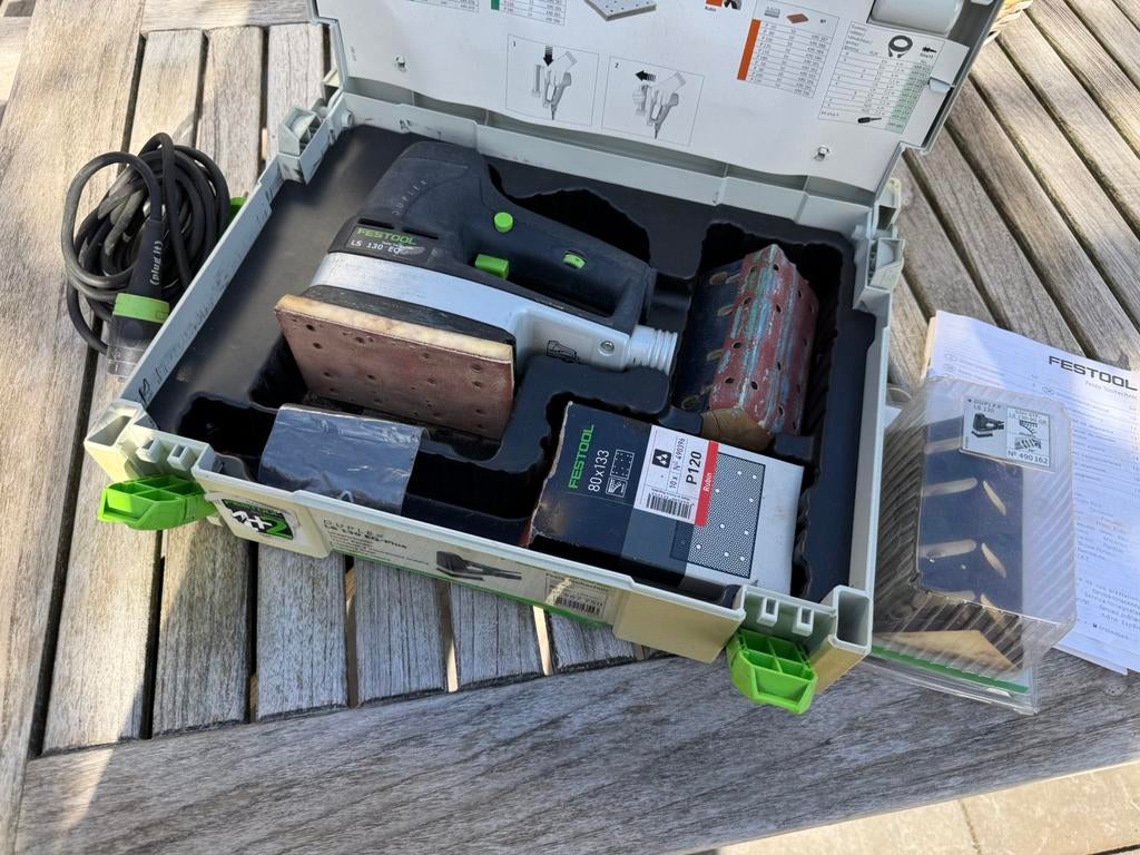 Festool Duplex LS 130 EQ Lineaire schuurmachine, Ophalen of Verzenden, Gebruikt, Overige typen