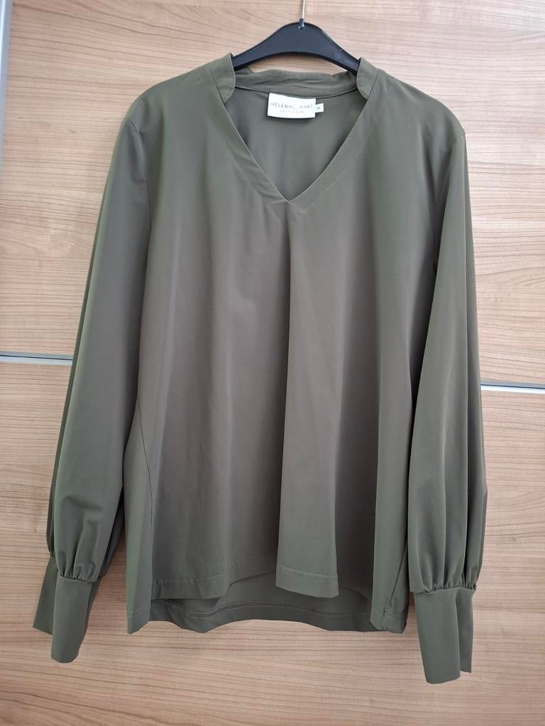 Helena Hart blouse maat L, Kleding | Dames, Ophalen of Verzenden, Zo goed als nieuw, Maat 38/40 (M), Groen