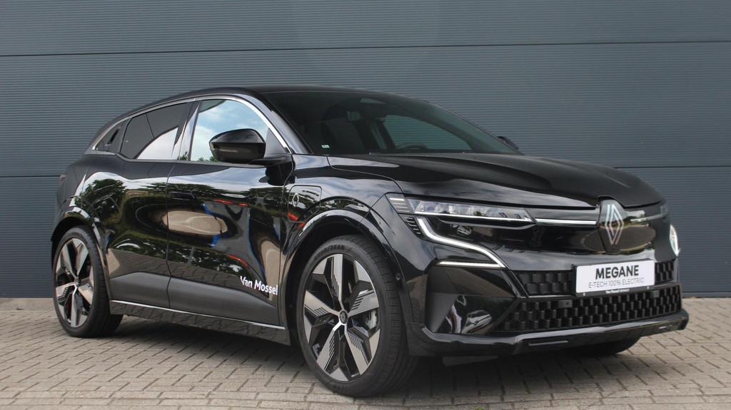 Renault Megane E-Tech EV60 Optimum Charge 220Pk Techno | And, Stof, 1611 kg, Zwart, Zwart