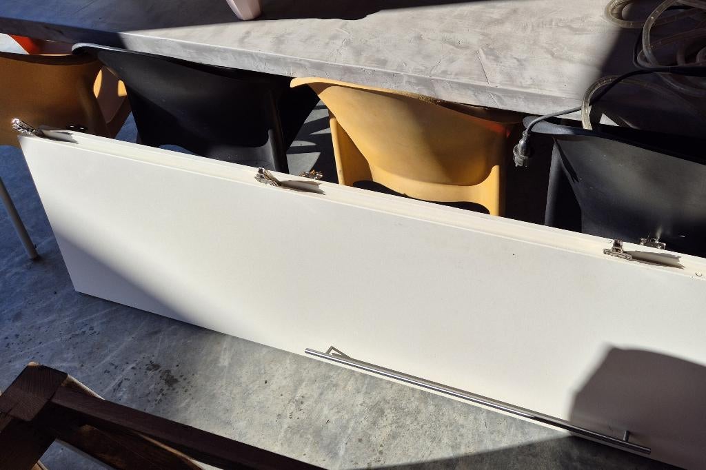 << IKEA Pax witte kastdeuren + scharnieren >>, Ophalen, Kunststof, Gebruikt, 200 cm of meer