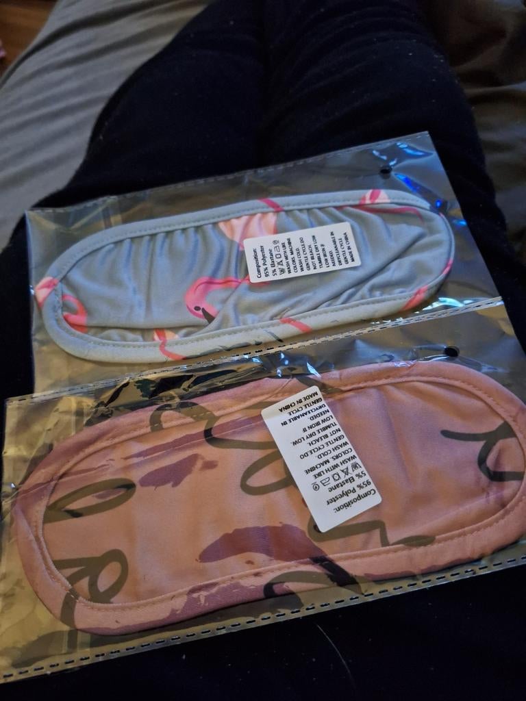 Nieuwe slaapmaskers, Verzenden, Nieuw