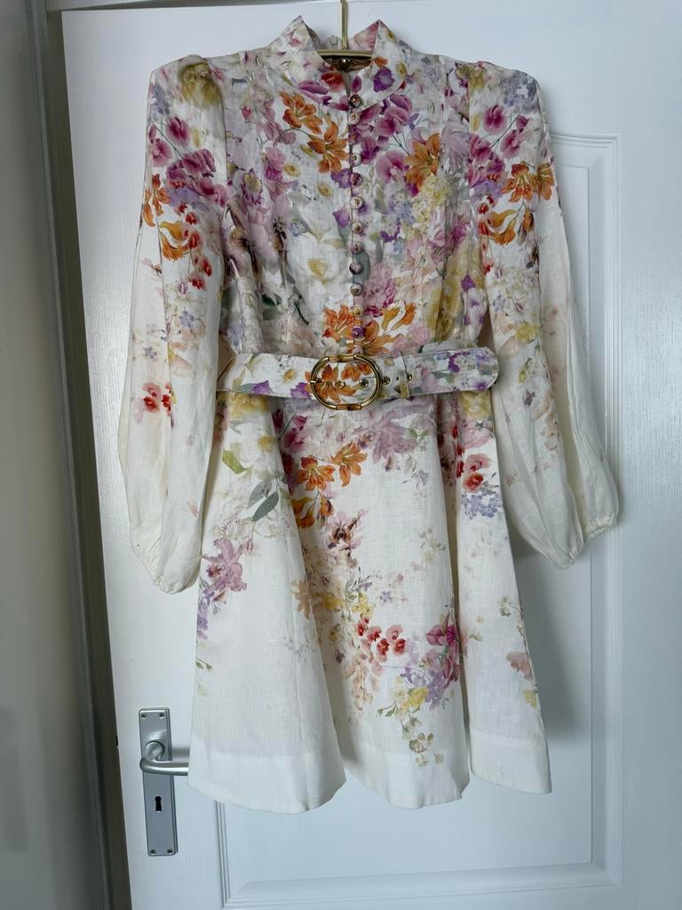 Zimmermann floral jurkje maat L, Kleding | Dames, Jurken, Overige kleuren, Maat 42/44 (L), Ophalen of Verzenden, Zo goed als nieuw