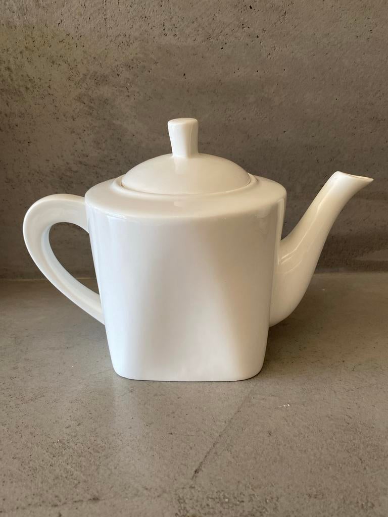 Witte Theepot van True Life - Stijlvol en Modern, Huis en Inrichting, Keuken | Servies, Keramiek, Overige typen, Nieuw, Ophalen of Verzenden